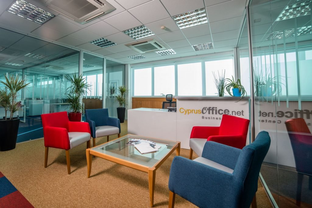 Reception area